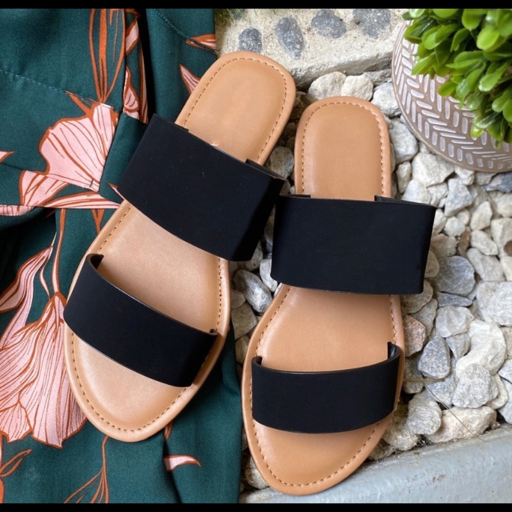 NEW double strap slides